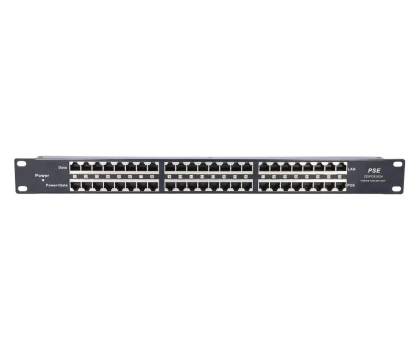 Akcesoria sieciowe ExtraLink 24 Portowy PoE Injector 24x 100Mb/s RJ45, Obudowa Rack
